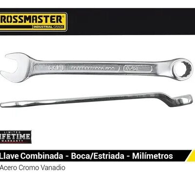 LLAVE COMB. ACODADA 18 MM. `CROSS`- 7