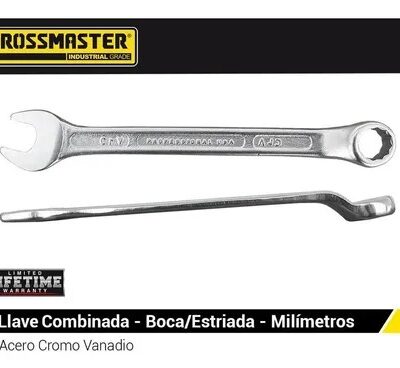 LLAVE COMB. ACODADA 30 MM. `CROSS`- 7