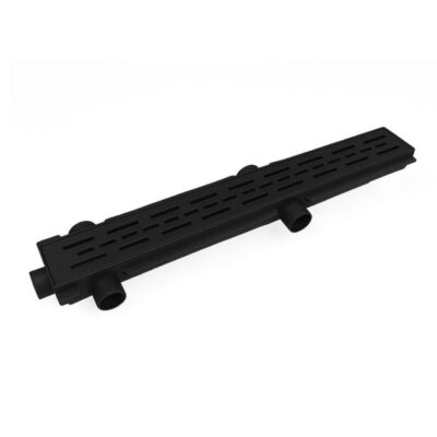 DESAGÜE LINEAL C/REJILLA ABS DE 60CM NEGRO `IDEAL`