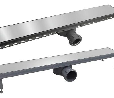 DESAGÜE LINEAL REVESTIR AC. INOX. DE 60CM `IDEAL`