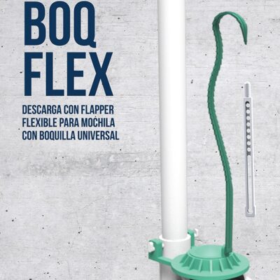 DEPOSITO MOCHILA DASH C/FLAPPER Y FLEXIBLE `IDEAL`