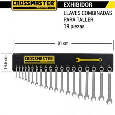 EXHIBIDOR P/TALLER 14 UN. PULG. `CROSS`