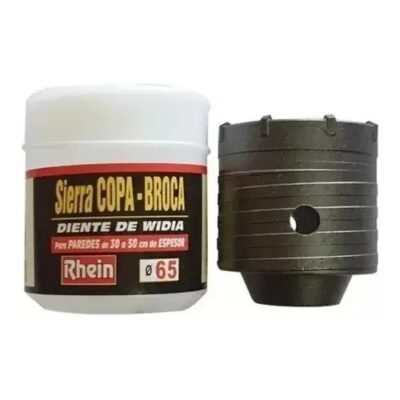 SIERRA COPA-BROCA DIENTE DE WIDIA 65 MM. `RHEIN`