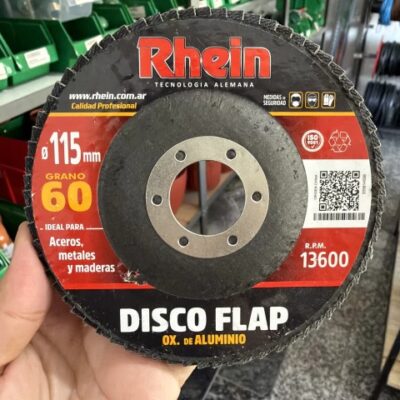 DISCO SEGMENTADO SOLDADO LASER 115 MM. `RHEIN`