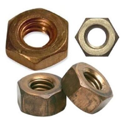 TUERCA PLANA 1/8 BRONCE