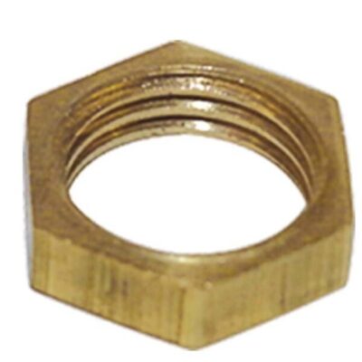 TUERCA PLANA 1/4 BRONCE