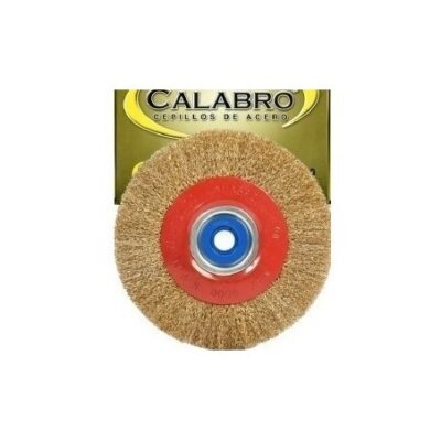 CEPILLO CIRCULAR DE ALAMBRE 8 X 1 `CALABRO`