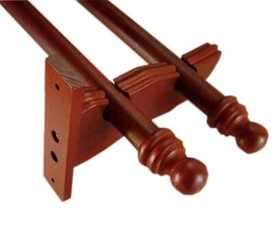 BARRAL DE MADERA 22 MM. 1,40 MTS. (COMPLETO) LISO