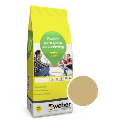 PASTINA CLASSIC X 2 KG. BEIGE `WEBER`