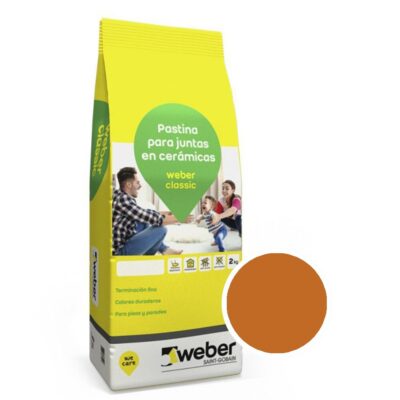 PASTINA CLASSIC X 2 KG. TERRACOTA `WEBER`