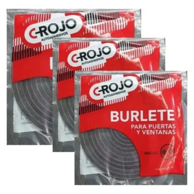 BURLETE AUTOADHESIVO DE 10 X 5 X 5