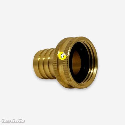 TETON 3/4 R.H. X 1` PICO MANGUERA BRONCE