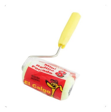 RODILLO MINI CON FUNDA DE 8 CM.