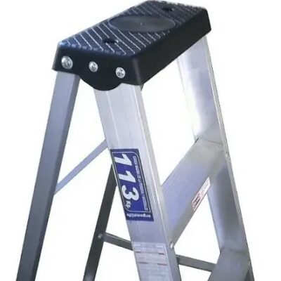 ESCALERA ALUMINIO TIJERA SIMPLE 3 ESC. 0,90 MTS.