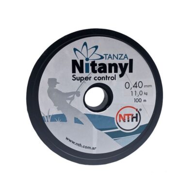 TANZA PESCA 0,35 MM. X 12 UN. ROLLO X 100 MTS. TTE.