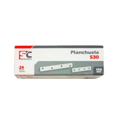 PLANCHUELA ACERO 250 MM. X 24 UN. `SC`