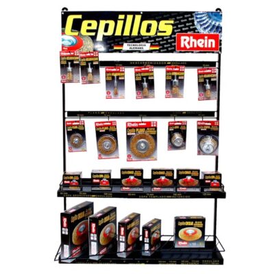CEPILLO COPA BRONCEADO ONDULADO 100 MM. `RHEIN`