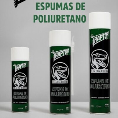 ESPUMA DE POLIURETANO X 750 CM3 "RAPTOR"