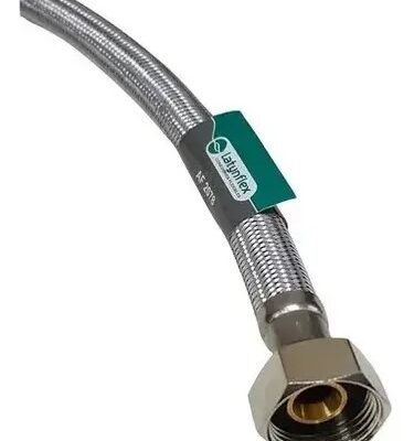 FLEXIBLE C/GOMA ALUMINIO AGUA 3/4 X 30 CM. `LT`