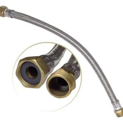 FLEXIBLE C/GOMA ALUMINIO AGUA 3/4 X 50 CM. `LT`