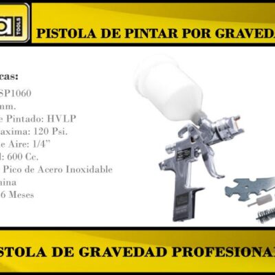 PISTOLA P/PINTAR P/GRAVEDAD SIST. HVLP `BTA`