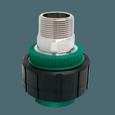 UNION DOBLE MIXTA PLAST. RM 40 X 11/4" `ACQUA SYSTEM`