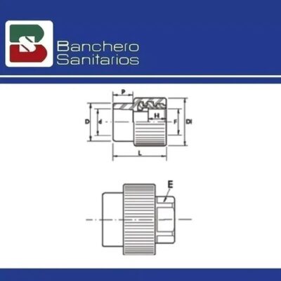 TUBO HEMBRA 20 X 3/4 `ACQUA SYSTEM`