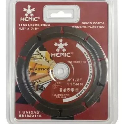 (128) DISCO PLASTICO 115 MM.