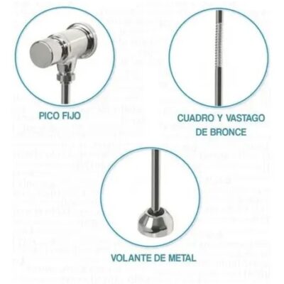 DESCARGA MINGITORIO TEMPORIZADORA `DECA`