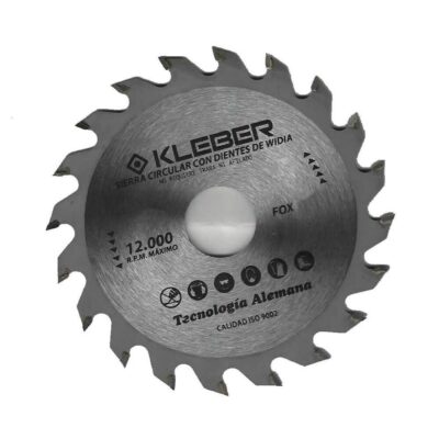 SIERRA CIRCULAR PUNTA DE WIDIA 20` X 72 DTS.