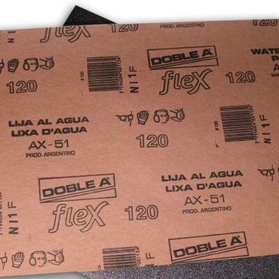 LIJA OX. ALUMINIO EXTRA GRUESO GR. 36/40 `DOBLE A`
