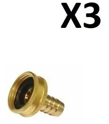 TETON 1 R.M. X 1` PICO MANGUERA BRONCE