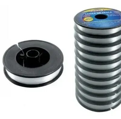 TANZA PESCA 0,30 MM. X 12 UN. ROLLO X 100 MTS. AZUL