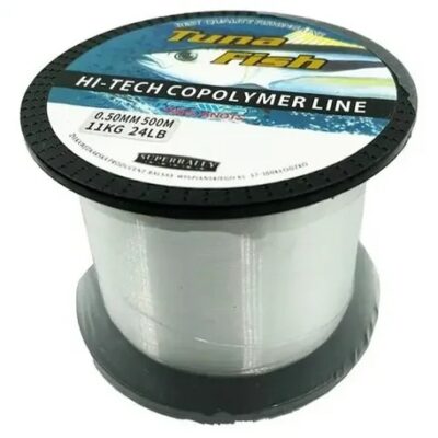 TANZA PESCA 0,60 MM. X 6 UN. ROLLO X 100 MTS. AZUL