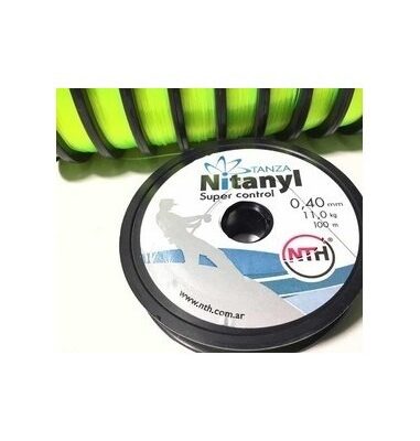 TANZA PESCA 0,80 MM. X 6 UN. ROLLO X 100 MTS. VERDE
