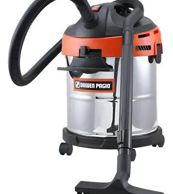 ASPIRADORA POLVO/LIQUIDO 30 LT. INOX. `DOWEN`