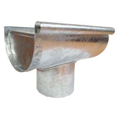 BOQUETAS MEDIA CAÑA IZQUIERDA DE 15 CM. ZINC