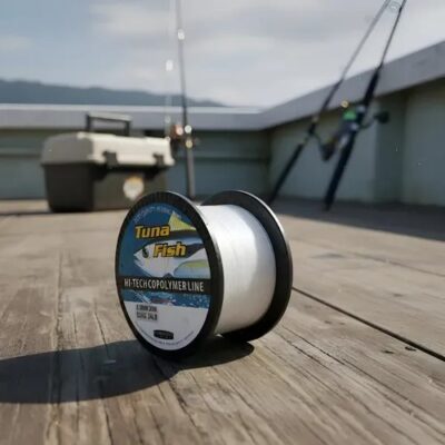TANZA PESCA 0,60 MM. X 6 UN. ROLLO X 100 MTS. FLUO