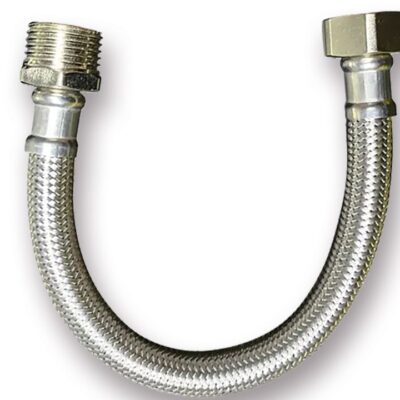 FLEXIBLE MALLADO AGUA M.FIJO 1/2 X 20 `TRESNA`
