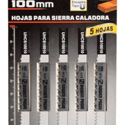 HOJA CALAR P/MADERA Z-10 E-U X 5 UN. `DOWEN`