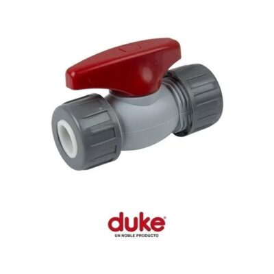 VALVULA TRABA MECANICA 1/2 C/2 UNIONES `DUKE`