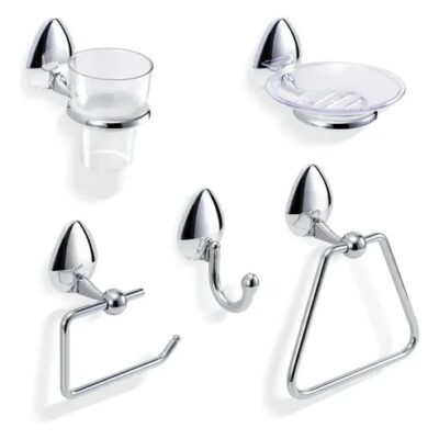 PERCHA CROMO-PLATA `IGUAZU`